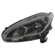 Peugeot 208 2015-2019 Black Inner LED Head Lamp Unit Passenger Side